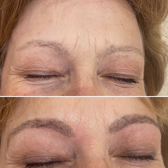 Formování a barvení obočí