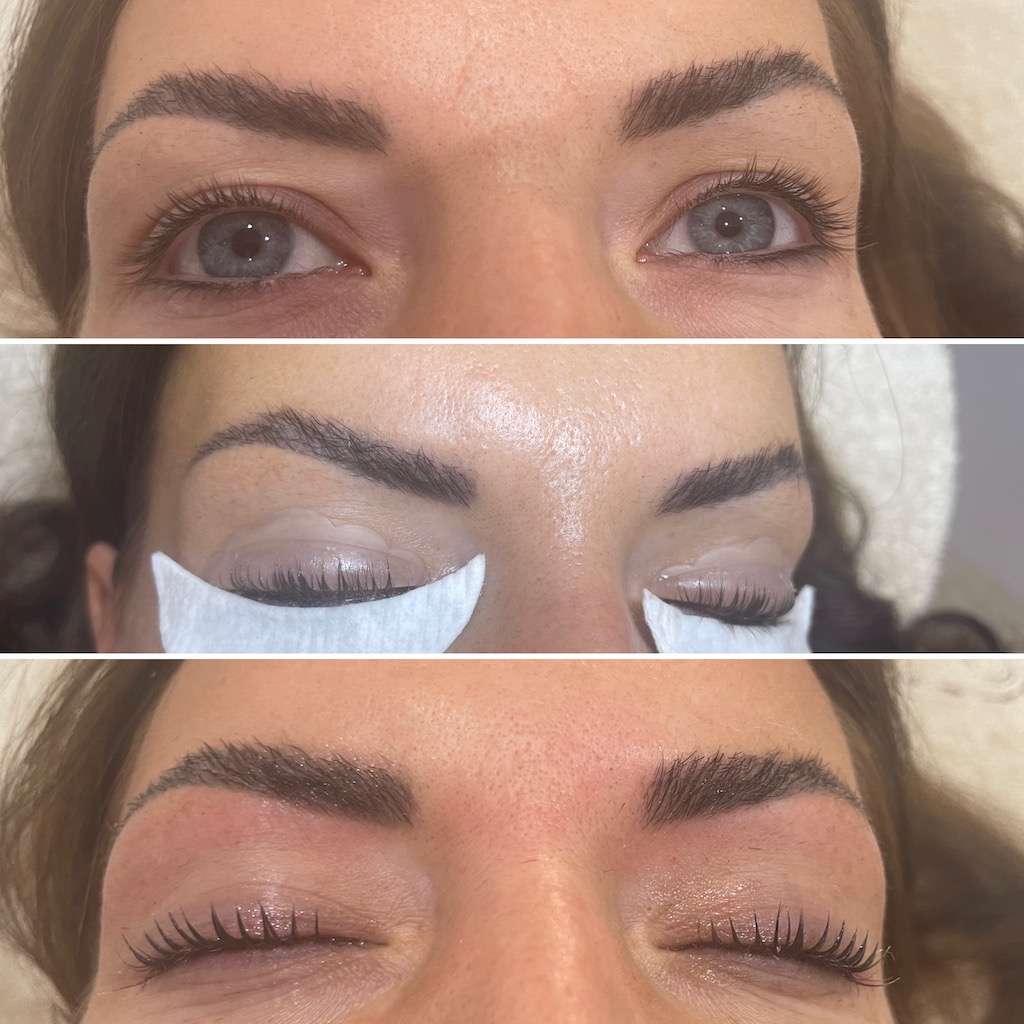 Lash lifting řas
