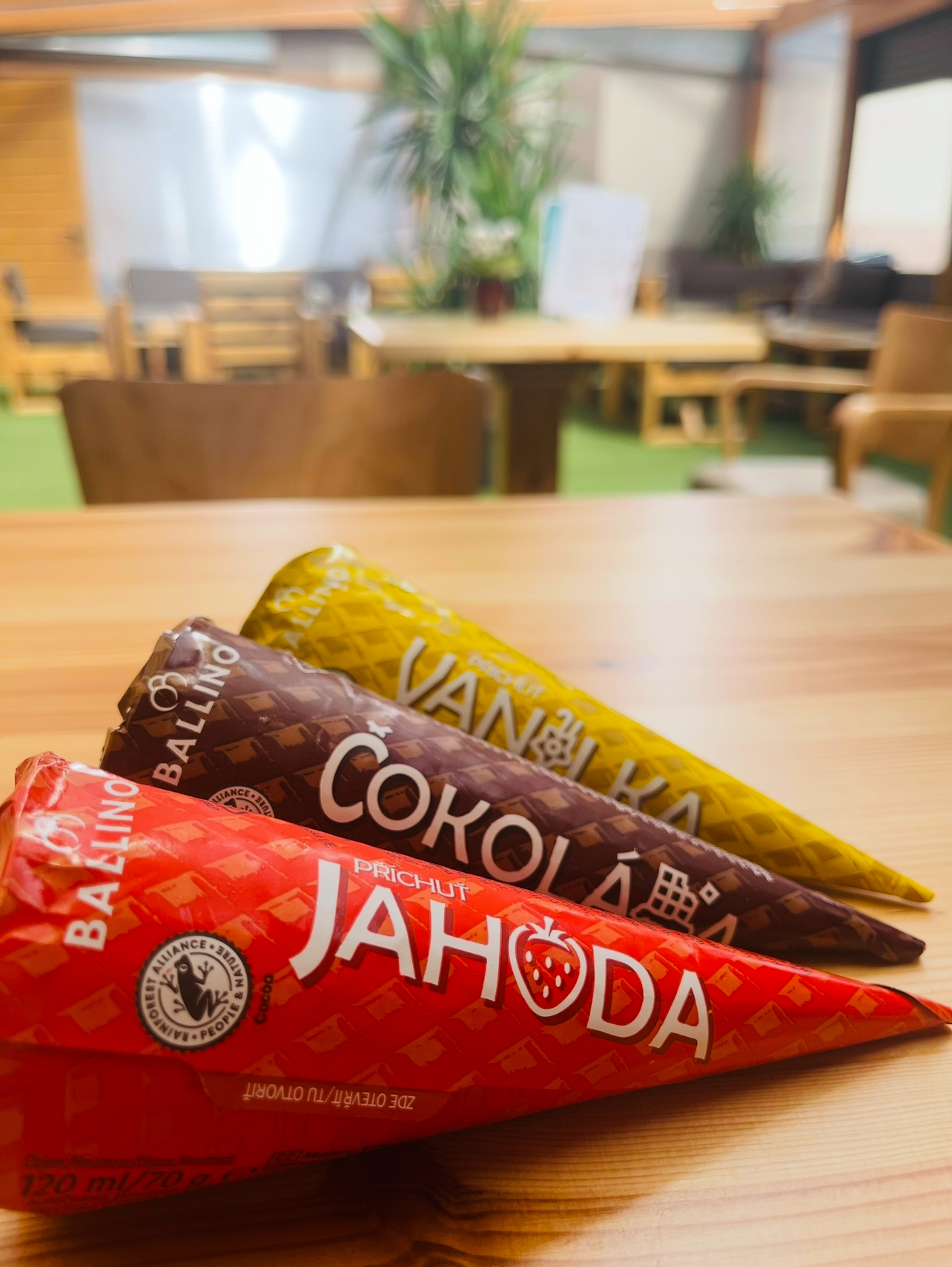Nabídka nanuků Nabídka nanuků